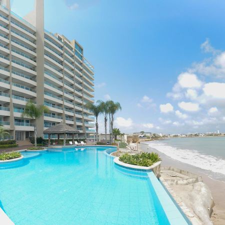Lindo Departamento Al Pie De Playa Edificio Torre Oceanica Daire Salinas  Dış mekan fotoğraf