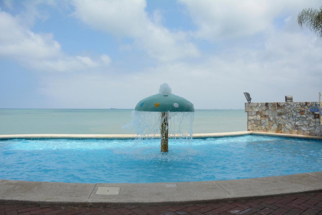 Lindo Departamento Al Pie De Playa Edificio Torre Oceanica Daire Salinas  Dış mekan fotoğraf