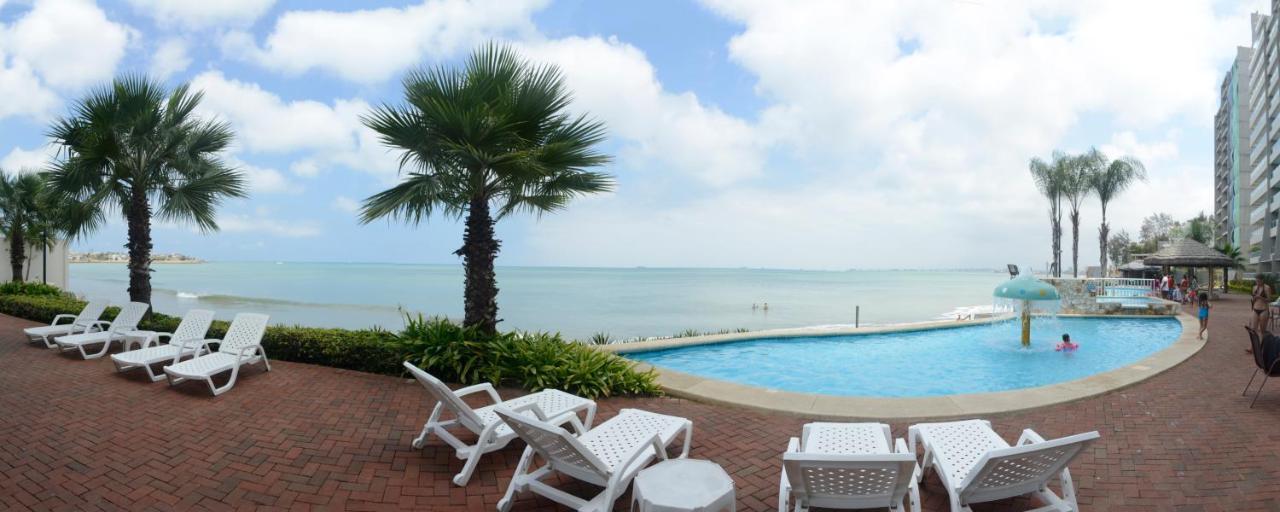 Lindo Departamento Al Pie De Playa Edificio Torre Oceanica Daire Salinas  Dış mekan fotoğraf