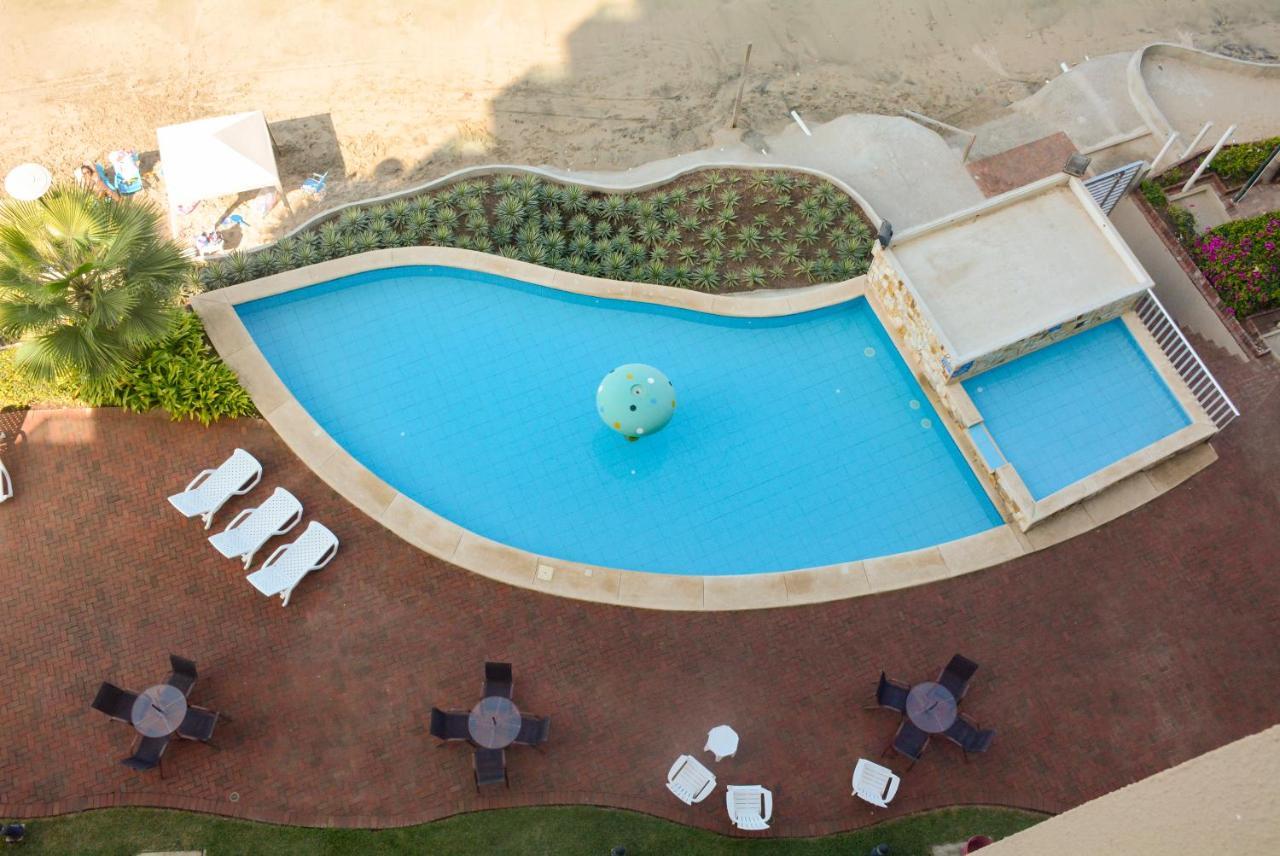 Lindo Departamento Al Pie De Playa Edificio Torre Oceanica Daire Salinas  Dış mekan fotoğraf